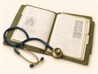 A service treatment record jacket