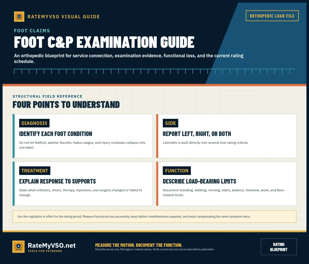 Diagnoses, laterality, treatment response, and load-bearing function.